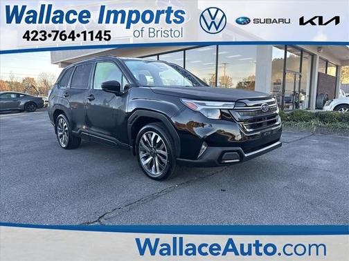 Crystal Black Silica 2025 Subaru Forester Touring