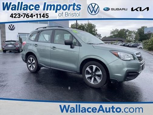 Jasmine Green Metallic 2018 Subaru Forester 2.5i