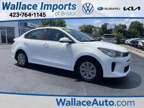 Clear White 2020 Kia Rio LX