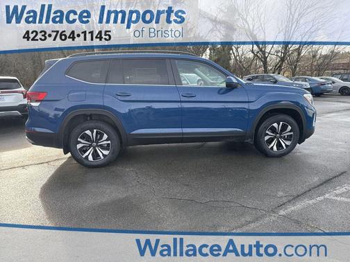 Mountain Lake Blue Metallic 2026 Volkswagen Atlas 2.0T SE
