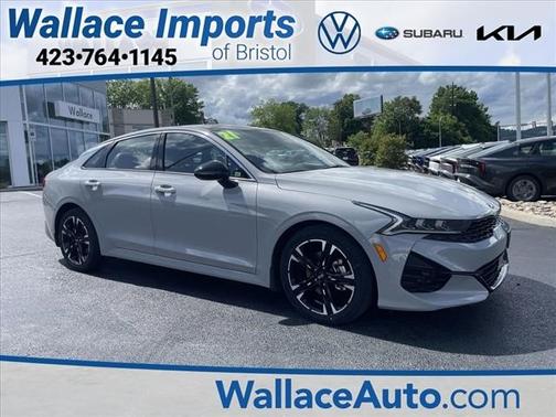 Wolf Gray 2021 Kia K5 GT-Line