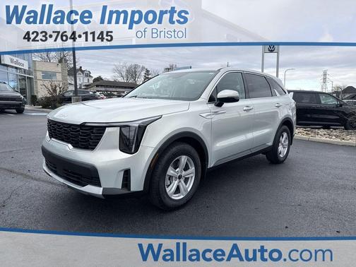 Ivory Silver 2026 Kia Sorento LX