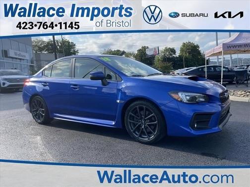 Blue 2018 Subaru WRX Limited