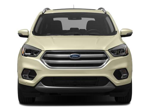 White Platinum Clearcoat Metallic 2017 Ford Escape Titanium