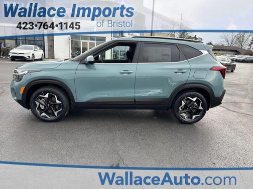 Blue 2026 Kia Seltos EX