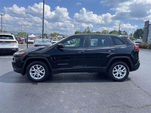 Diamond Black 2017 Jeep Cherokee Sport
