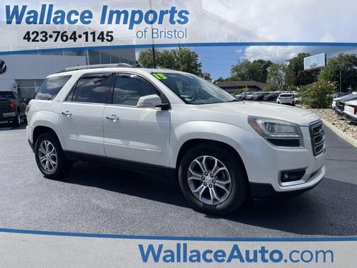White Diamond Clearcoat 2013 GMC Acadia SLT-1