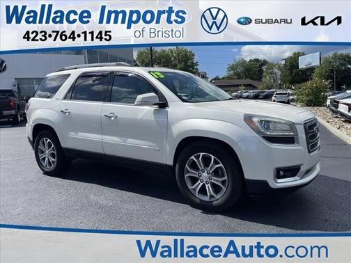 White Diamond Clearcoat 2013 GMC Acadia SLT-1