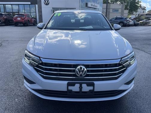 White Silver Metallic 2019 Volkswagen Jetta 1.4T S