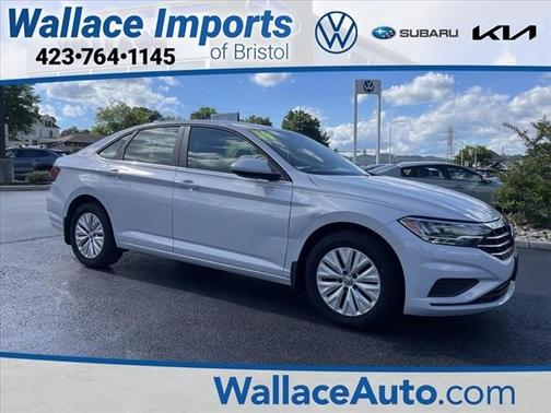 White Silver Metallic 2019 Volkswagen Jetta 1.4T S