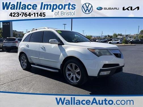 White 2011 Acura MDX 3.7L Advance