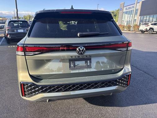 Avocado Green 2026 Volkswagen Tiguan 2.0T SE R-Line Black