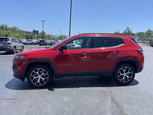 Red 2024 Jeep Compass Latitude