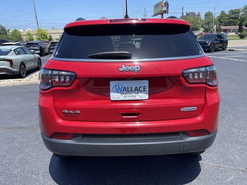 Red 2024 Jeep Compass Latitude