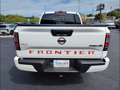 Glacier White 2024 Nissan Frontier PRO-4X