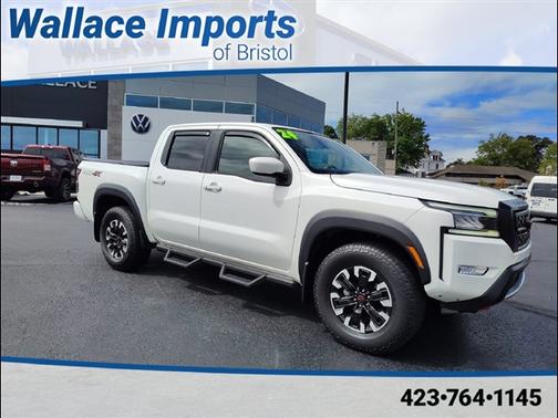Glacier White 2024 Nissan Frontier PRO-4X