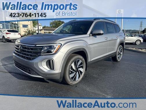 Silver Mist Metallic 2026 Volkswagen Atlas 2.0T SE w/Technology