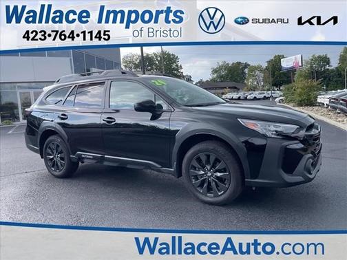 Crystal Black Silica 2024 Subaru Outback Onyx Edition
