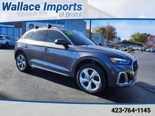 Daytona Gray Pearl Effect 2022 Audi Q5 45 S line quattro Premium