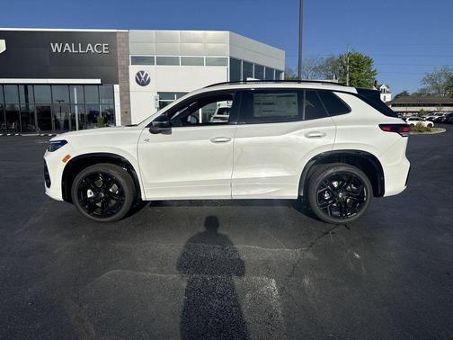 Opal White Pearl 2026 Volkswagen Tiguan 2.0T SE R-Line Black