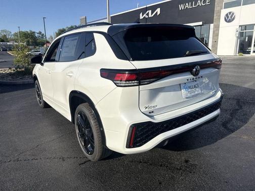 Opal White Pearl 2026 Volkswagen Tiguan 2.0T SE R-Line Black