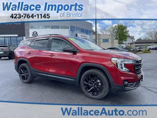 Volcanic Red 2023 GMC Terrain SLT
