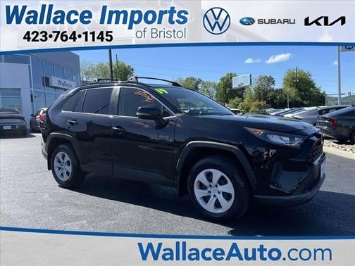 Midnight Black Metallic 2019 Toyota RAV4 LE