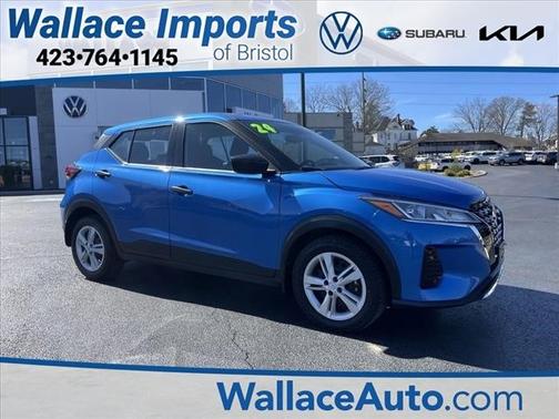 Electric Blue Metallic 2024 Nissan Kicks S