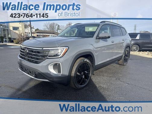 Pure Gray 2026 Volkswagen Atlas 2.0T SE W/TECHNOLOGY
