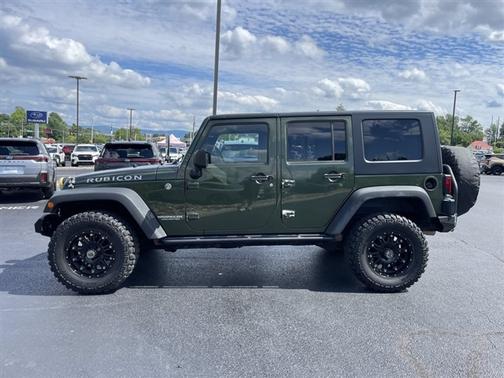 Jeep Green Clearcoat Metallic 2008 Jeep Wrangler Unlimited Rubicon