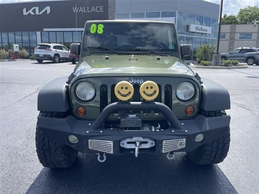 Jeep Green Clearcoat Metallic 2008 Jeep Wrangler Unlimited Rubicon
