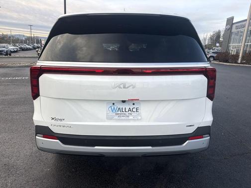 Snow White Pearl 2026 Kia Carnival Hybrid EX