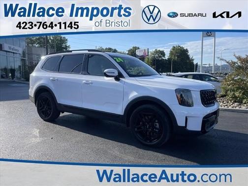 Glacial White Pearl 2024 Kia Telluride SX X-Line