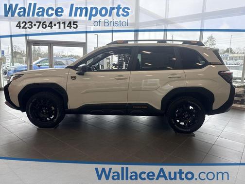 Crystal White Pearl 2026 Subaru Forester Wilderness