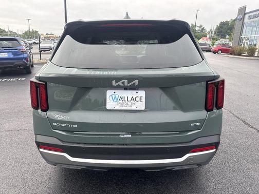 Green 2026 Kia Sorento Hybrid EX