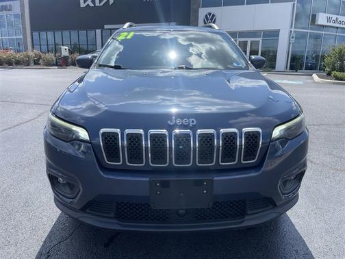 Slate Blue Pearlcoat 2021 Jeep Cherokee Latitude Lux