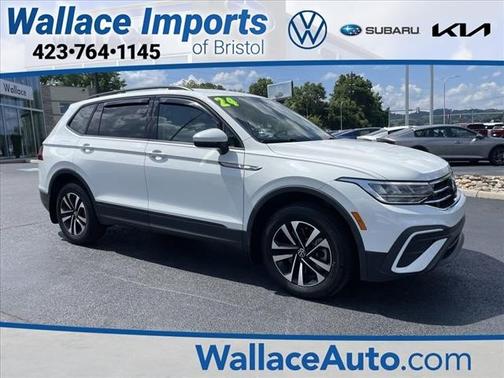 Pure White 2024 Volkswagen Tiguan 2.0T S