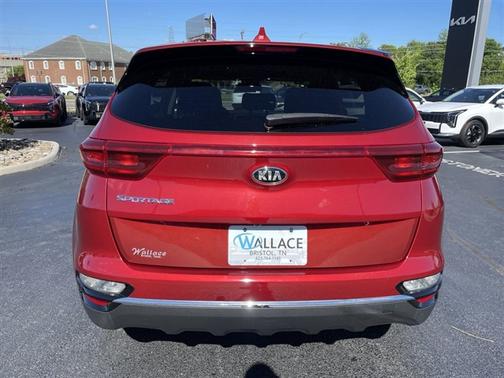 Hyper Red 2021 Kia Sportage LX