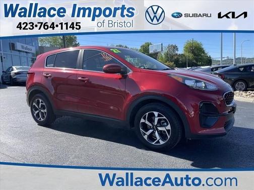 Hyper Red 2021 Kia Sportage LX