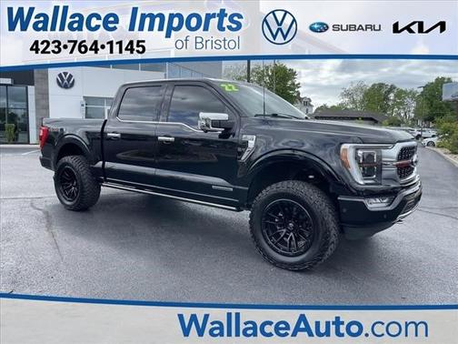 Black Metallic 2022 Ford F-150 Platinum