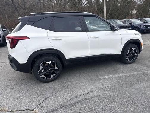 Clear White / Black Roof 2026 Kia Seltos S