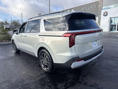 Ivory Silver 2026 Kia Carnival Hybrid EX