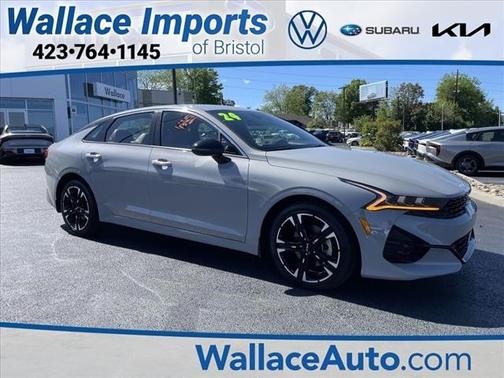 Wolf Gray 2024 Kia K5 GT-Line