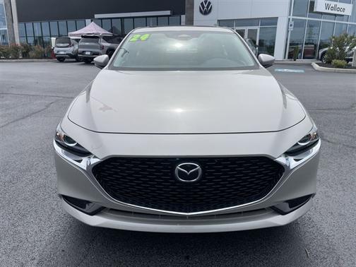 Platinum Quartz Metallic 2024 Mazda Mazda3 FWD w/Preferred Package