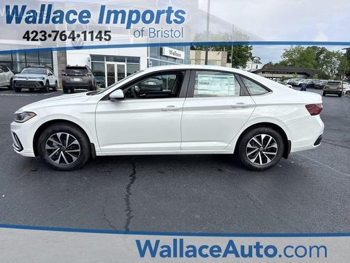 Pure White 2026 Volkswagen Jetta 1.5T S