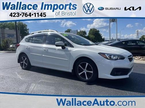 Crystal White Pearl 2023 Subaru Impreza Premium