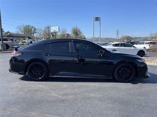 Midnight Black Metallic 2021 Toyota Camry TRD V6