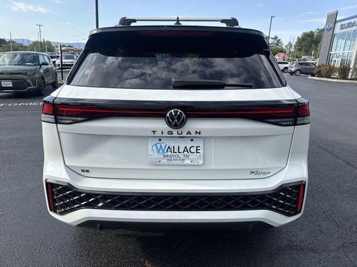 Opal White Pearl 2026 Volkswagen Tiguan 2.0T SE R-Line Black