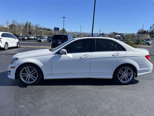 White 2013 Mercedes-Benz C-Class C 300 4MATIC