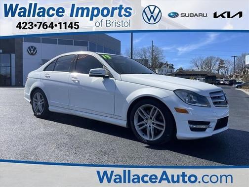White 2013 Mercedes-Benz C-Class C 300 4MATIC
